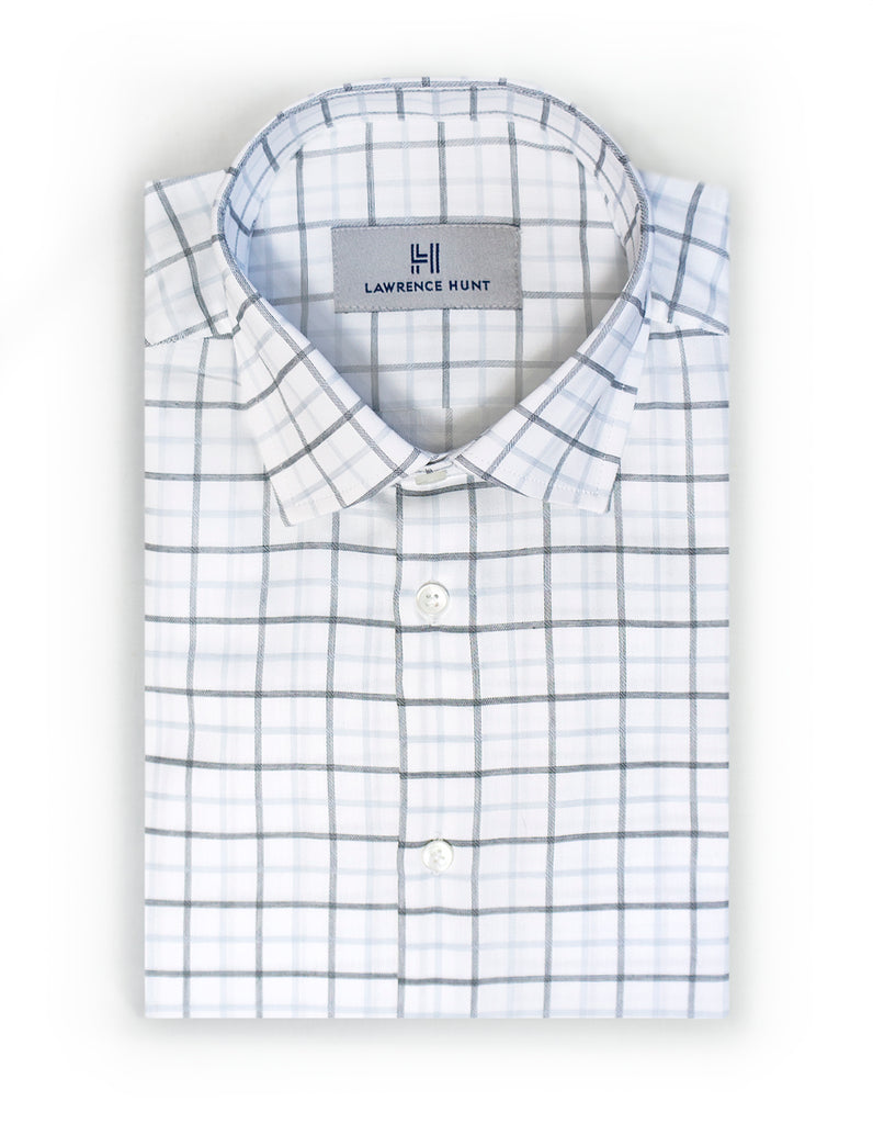 "Austin" - Black Plaid: NO SWEAT