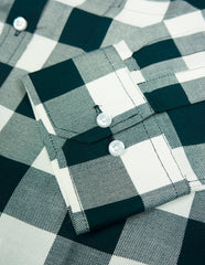 "Henry" - Green & White Check: FEATHERWEIGHT