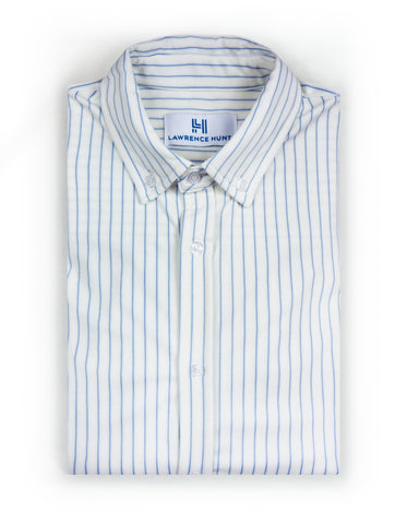"Willis" - Navy Stripe: STRETCH Lite