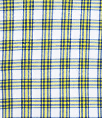 "Arbor" - Blue & Yellow Check: NO SWEAT