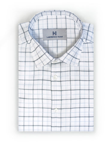 "Austin" - Black Plaid: NO SWEAT