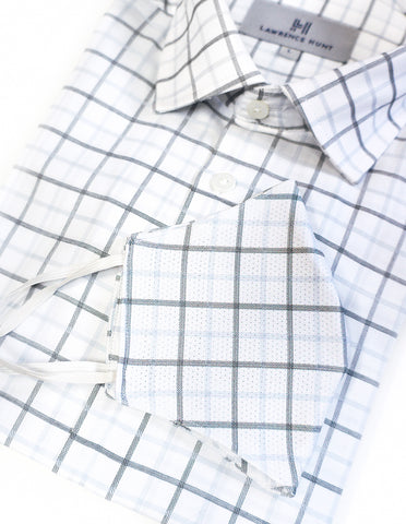 "Austin" - Black Plaid: NO SWEAT