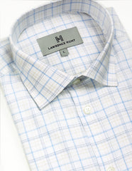 "Clay" - Blue & Yellow Plaid: NO SWEAT