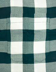 "Henry" - Green & White Check: FEATHERWEIGHT