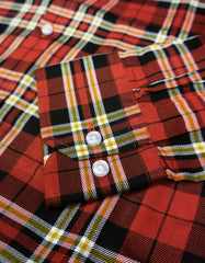 "Palmer" - Orange Plaid: FEATHERWEIGHT