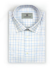 "Clay" - Blue & Yellow Plaid: NO SWEAT