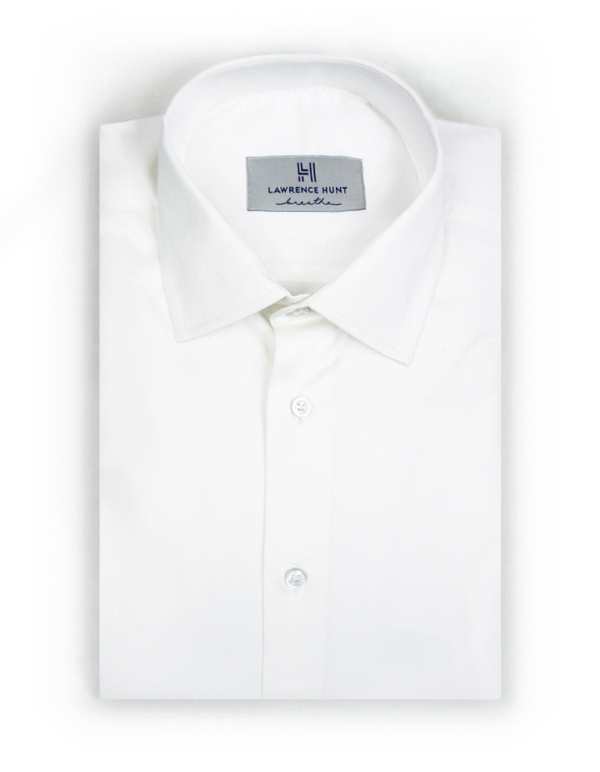 White Mens Dress Shirt | Performance I 100% Cotton I Sweat-resistent I  Breathable – Lawrence Hunt