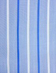 "Wilkens" - Blue & White Stripe: NO SWEAT